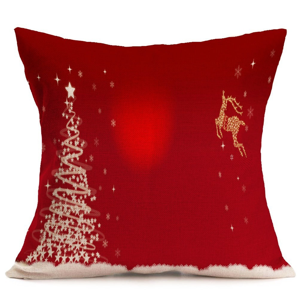 Festive Christmas Sofa Pillowcases