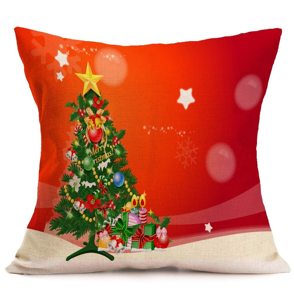 Festive Christmas Sofa Pillowcases