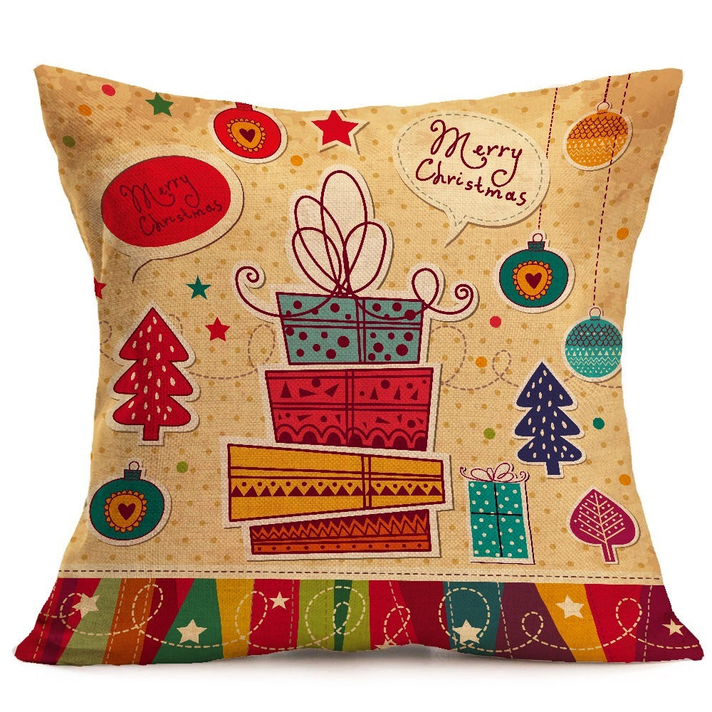 Festive Christmas Sofa Pillowcases