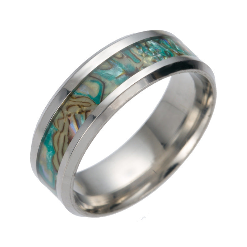 Stainless Steel Shell Color Ring