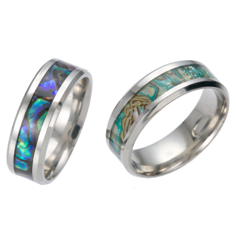 Stainless Steel Shell Color Ring