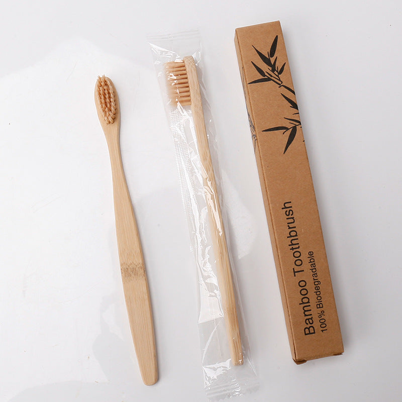 Natural Bamboo Rainbow  Toothbrush