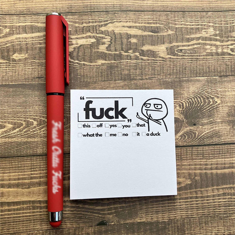 "F***" - Sticky Note Gifts