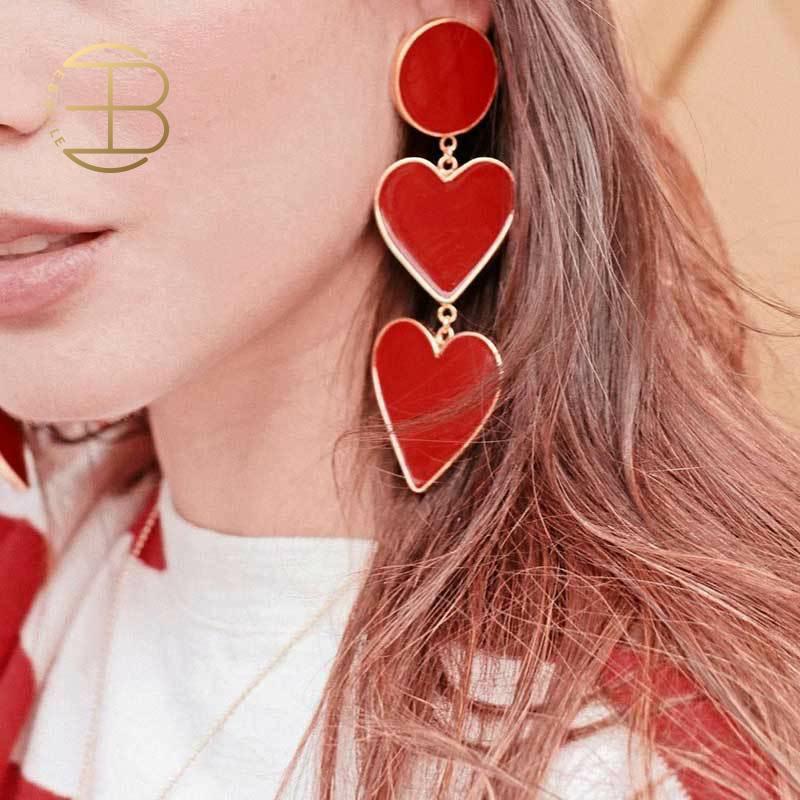 "Big Love" - Punk Style Statement Earrings