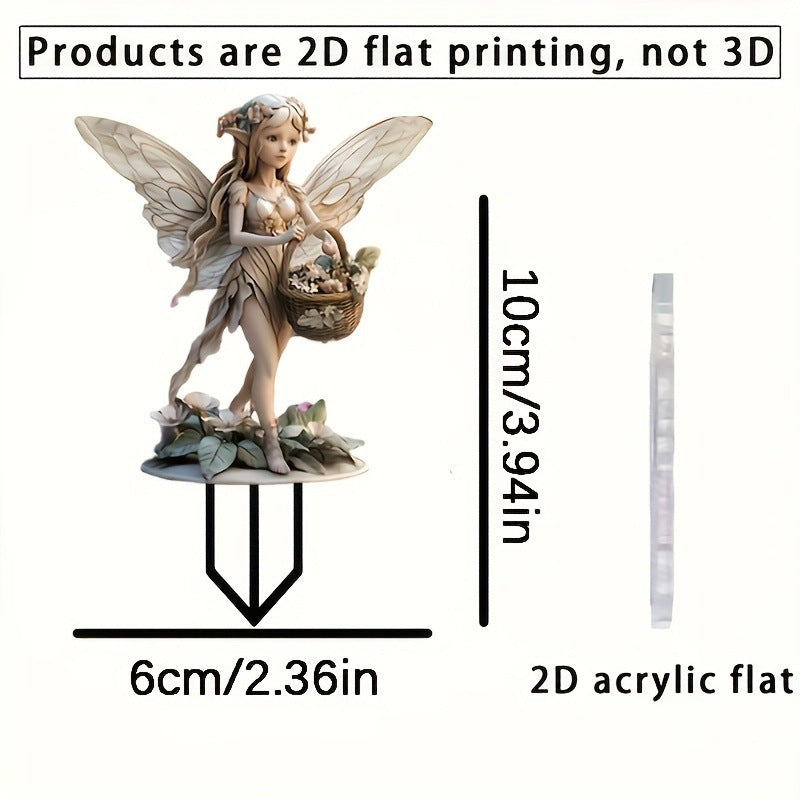 "Days of Fairy" - Acrylic Garden Stake Decoration
