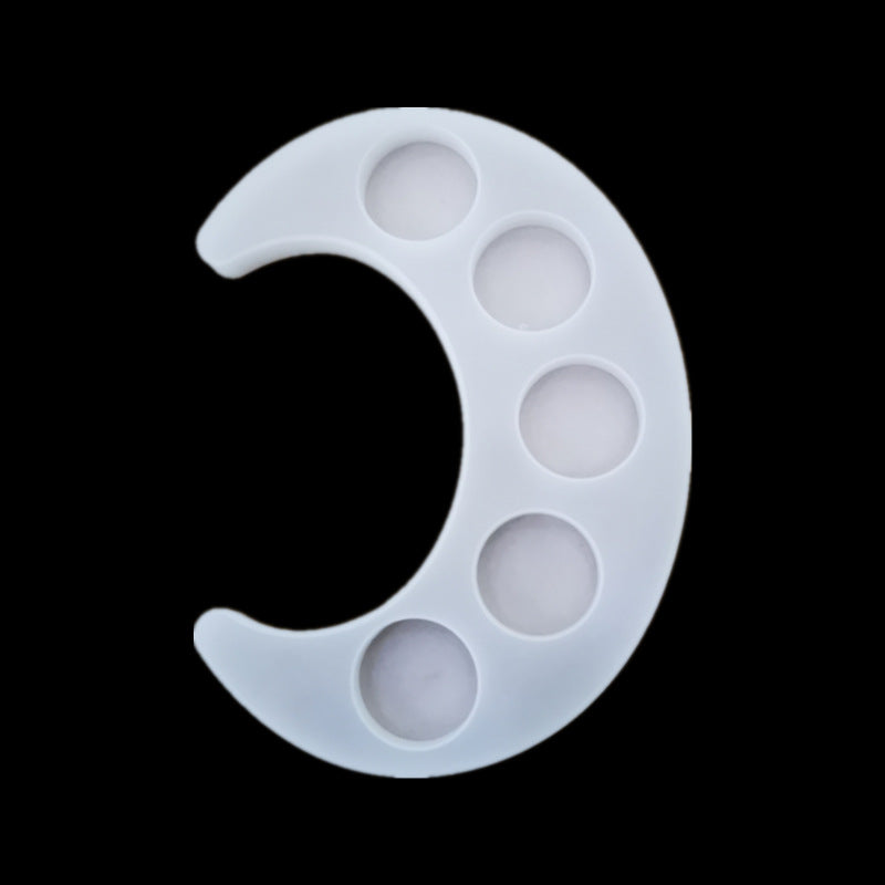 DIY Crystal Resin Wine Glass Tray Mold