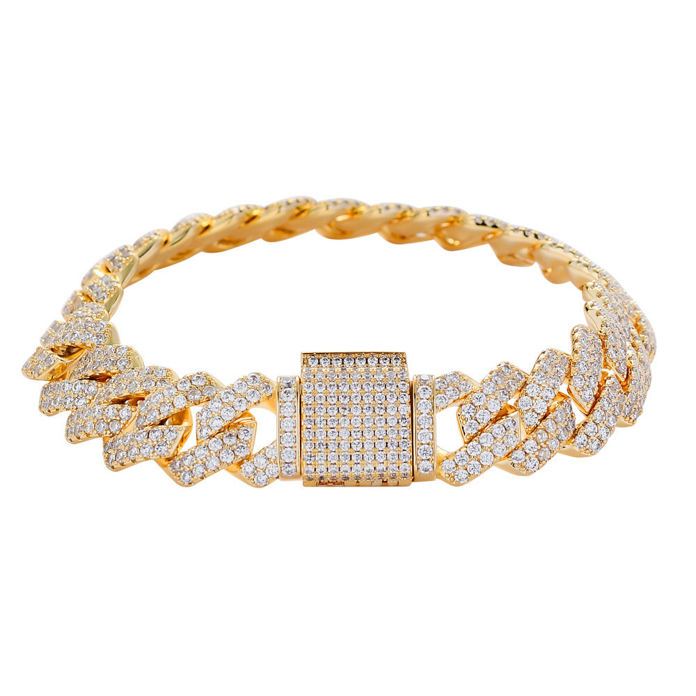 "The Celebrity" - Diamond Link Bracelet