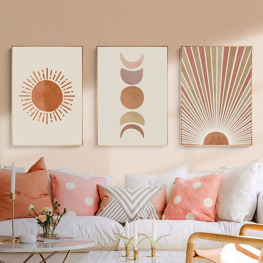 "Sun and Moon" - Wall Art Decor