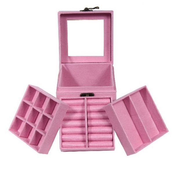 Classic Three-layered Jewelry Boxes