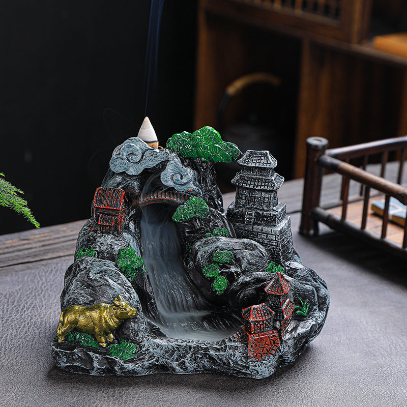 Flowing Waterfall Fountain for Home Decor