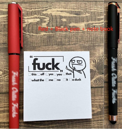 "F***" - Sticky Note Gifts