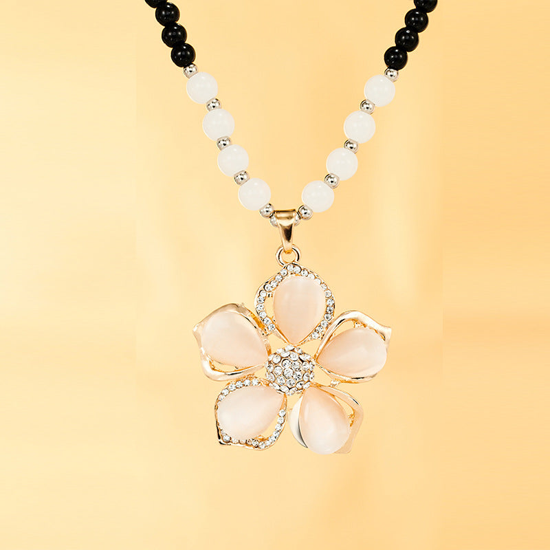 Versatile Fringed Pearl Sweater Chain/Necklace