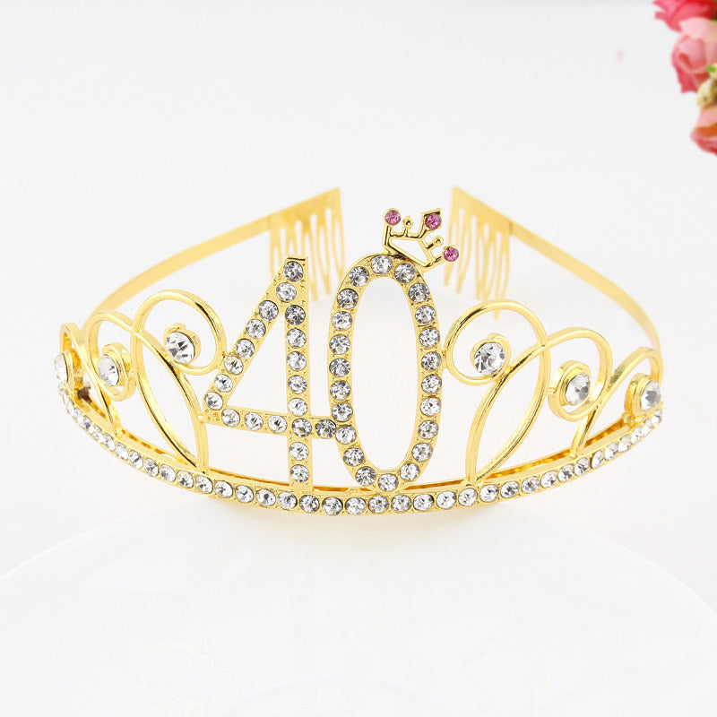 Diamond Birthday Hair Tiara