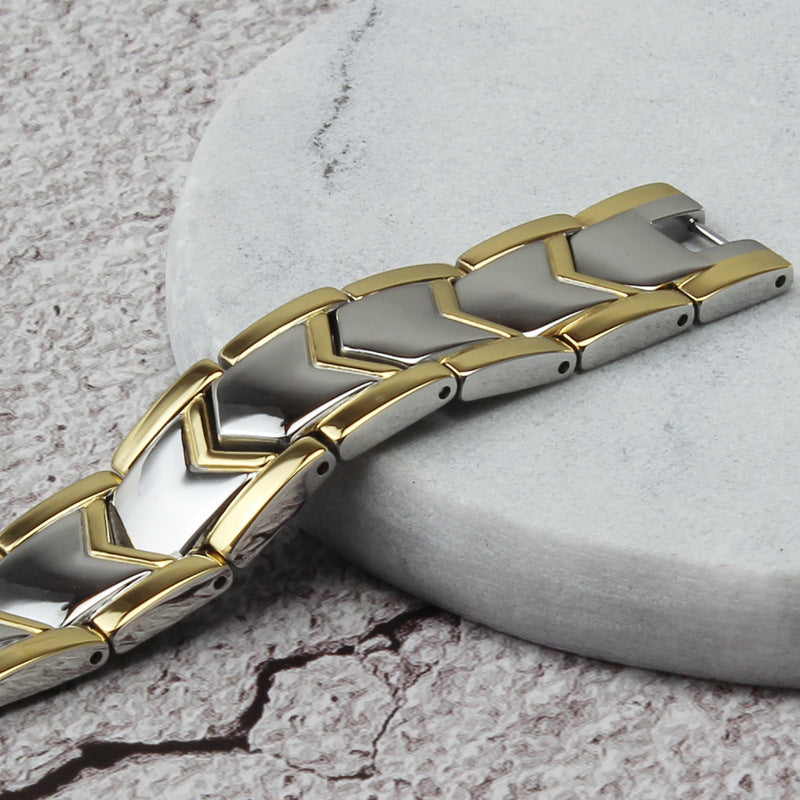Two-tone Magnet Bracelet