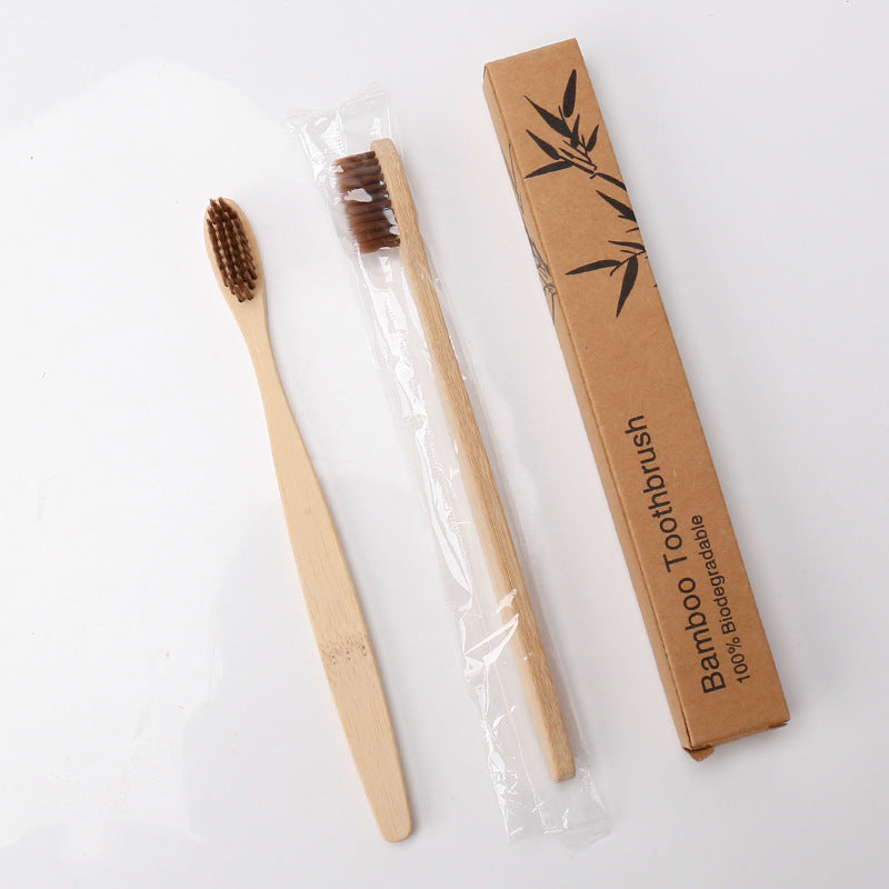 Natural Bamboo Rainbow  Toothbrush