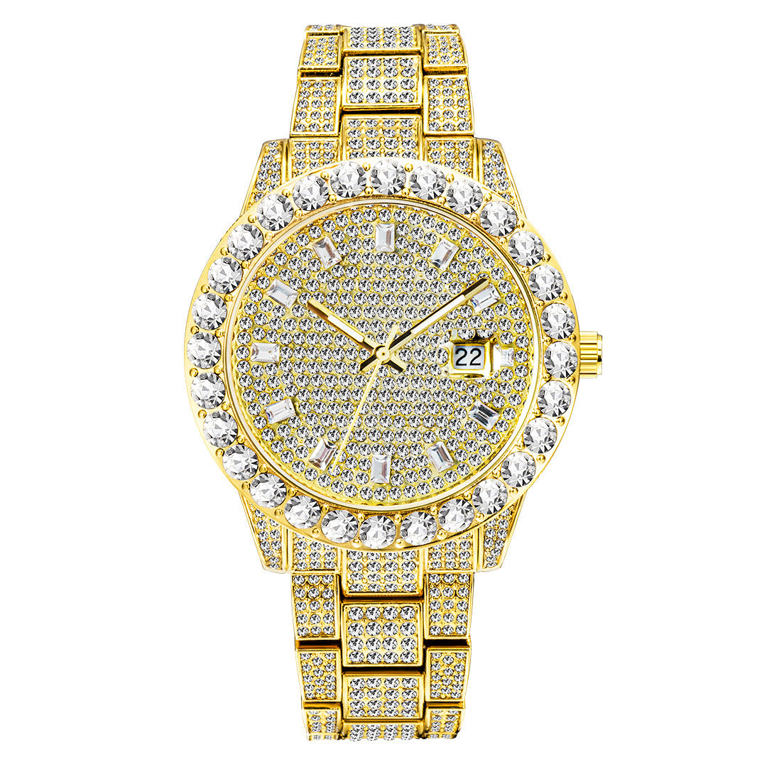 "Diamond Life" -  Simulated Diamond Watch