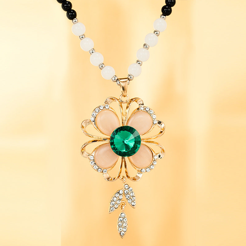 Versatile Fringed Pearl Sweater Chain/Necklace