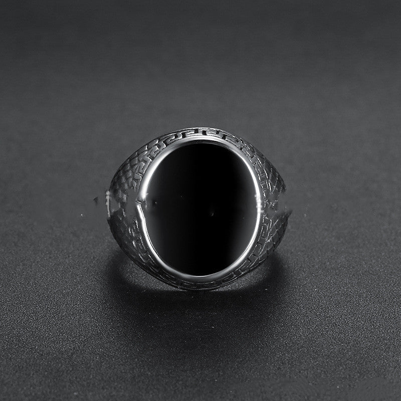 Pitted Dome Vinyl Ring