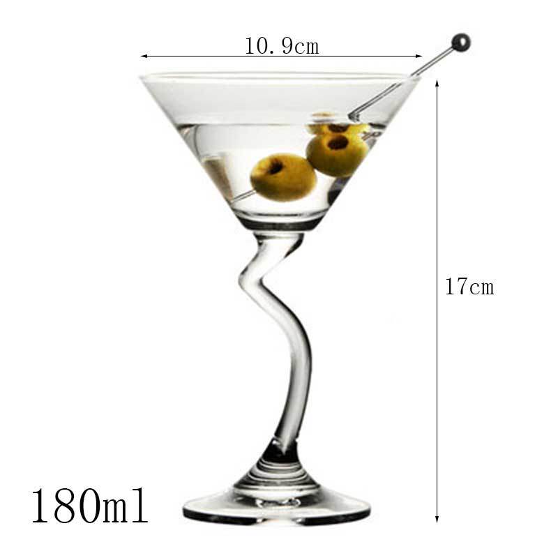 "Crazy Stemmed"-  Cocktail Glass