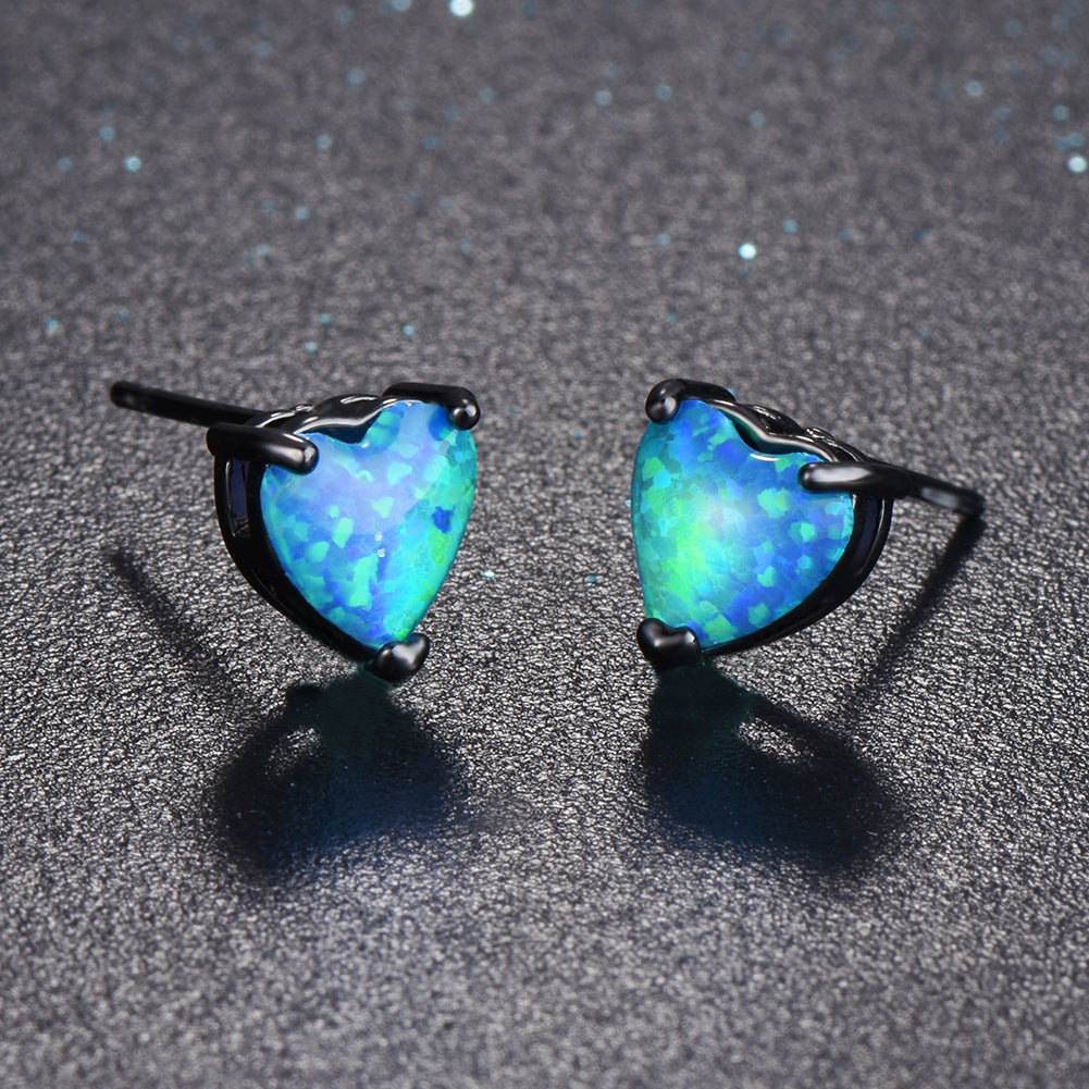 "Glowing Frost" - Stud Earrings