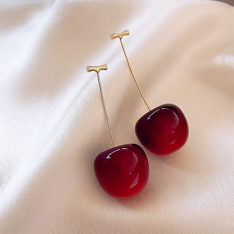 Red Cherry Earrings