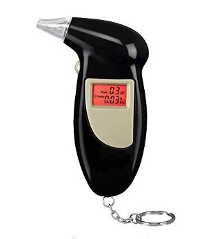 Digital Alcohol Exhaust Test Analyzer Detector Key Chain