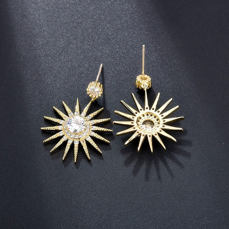"Dazzling Star" - Dangle Earrings