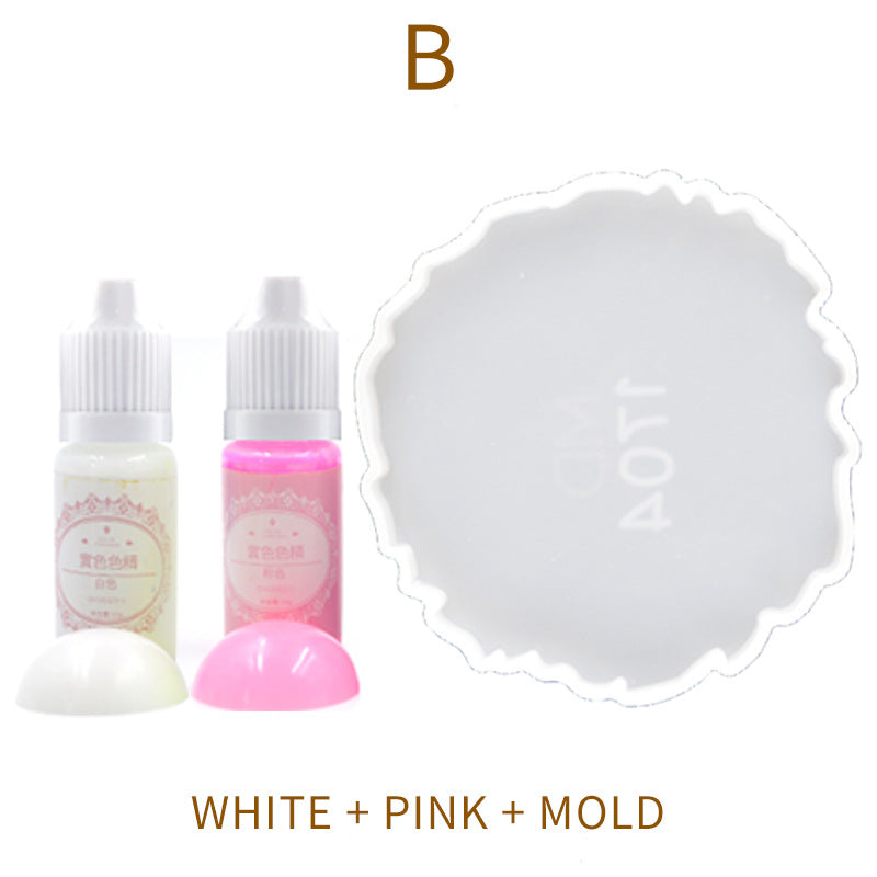 DIY Silicone Mold Color Fine Coaster