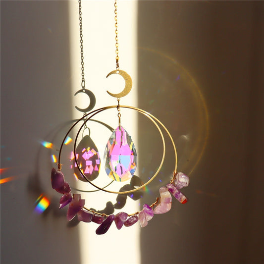 Star and Moon Suncatchers for Home and Garden