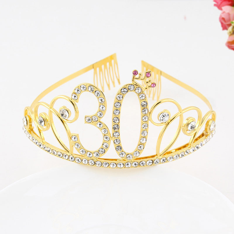 Diamond Birthday Hair Tiara