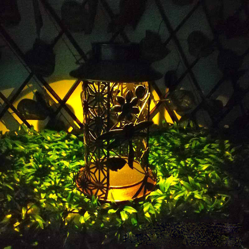 Solar LED Dragonfly Lamp for Garden - Waterproof