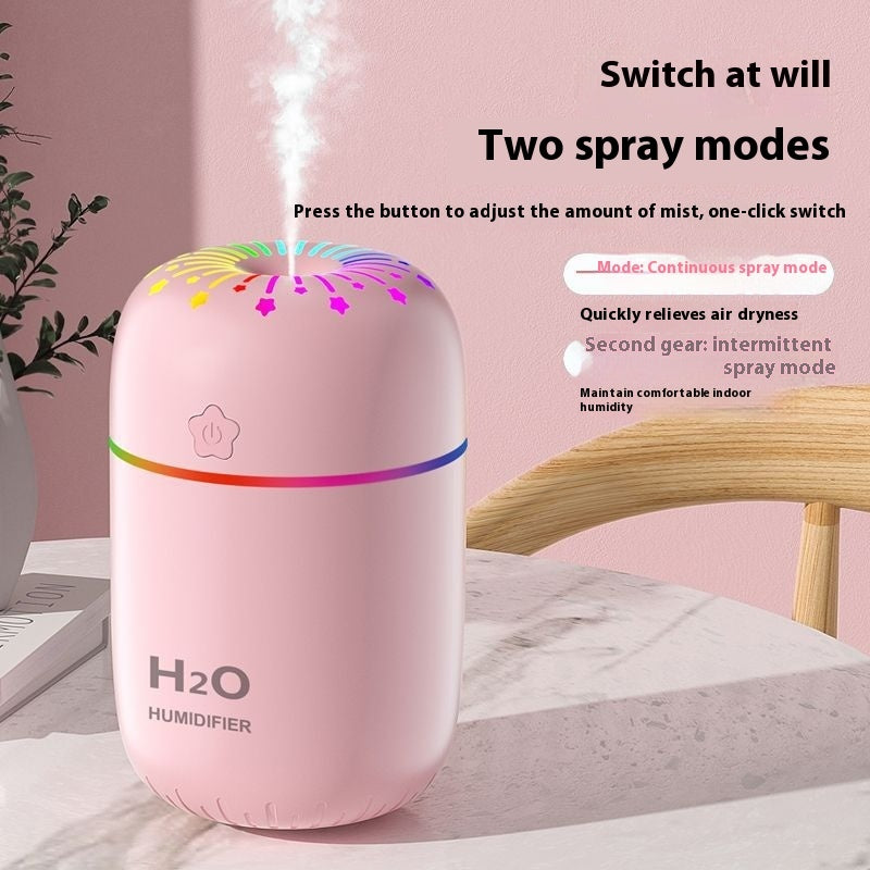 Mini USB Fireworks Humidifiers for Home and Car