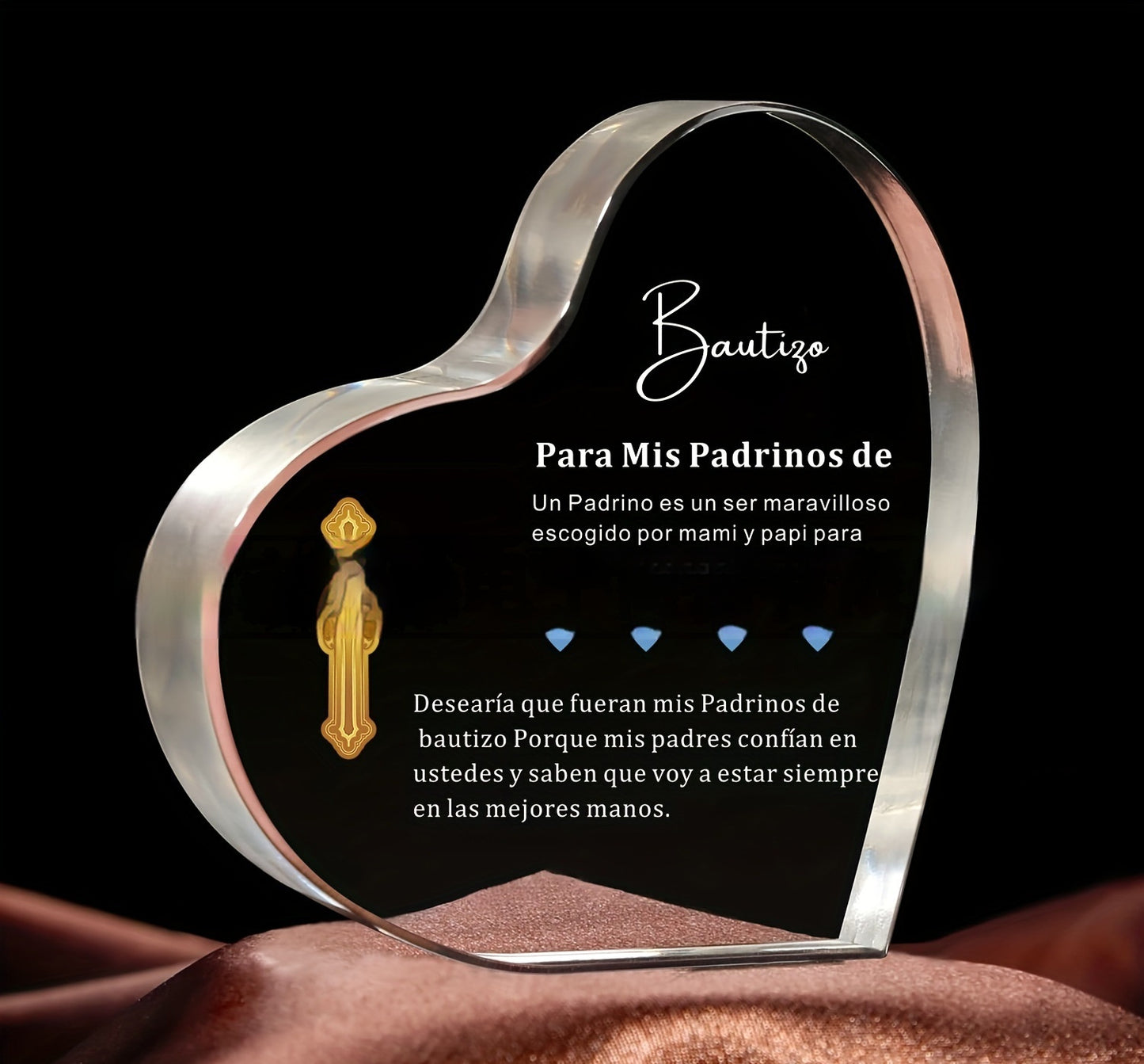 "A Warm Message" - Crystal Figurine Gifts for Everyone