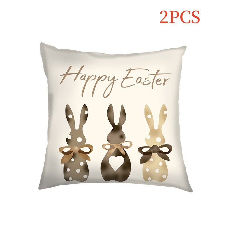 Happy Easter Bunny Pillowcase