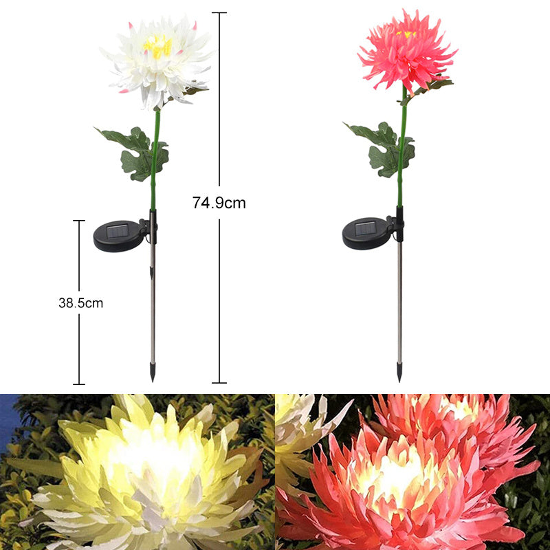 Solar LED Artificial Flower for Landscaping