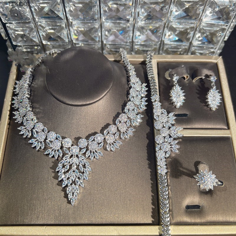 "Belle of the Ball" -  Diamond Necklace Set
