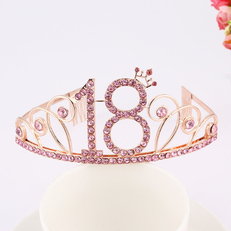 Diamond Birthday Hair Tiara