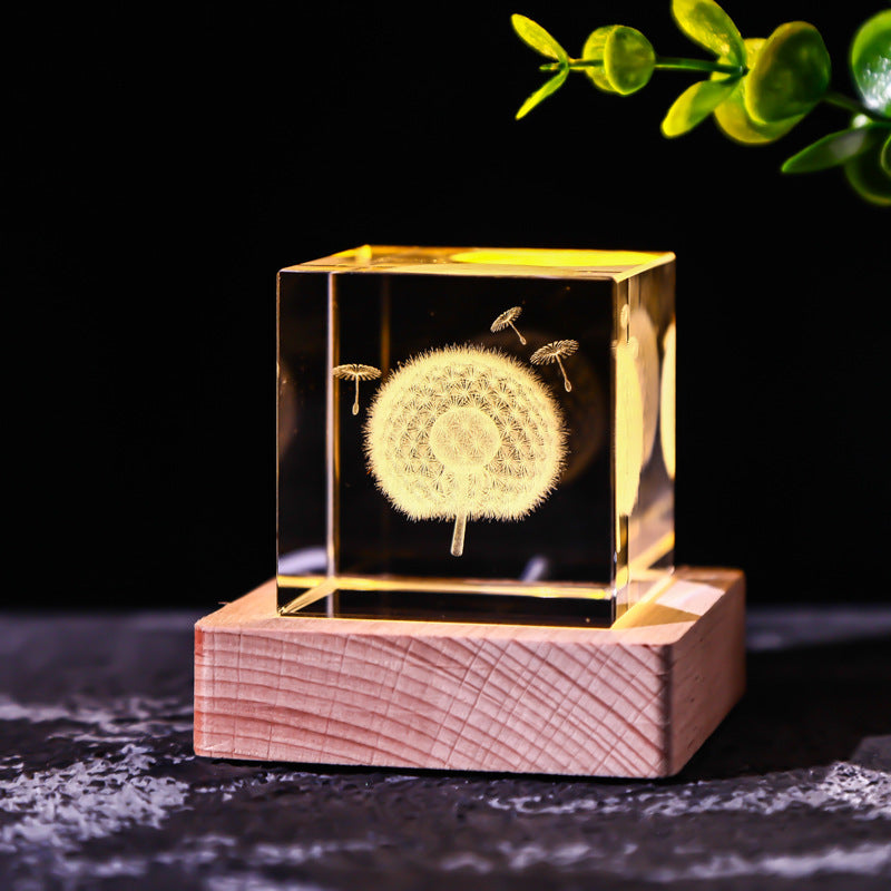 Crystal Cube Decoration Gifts