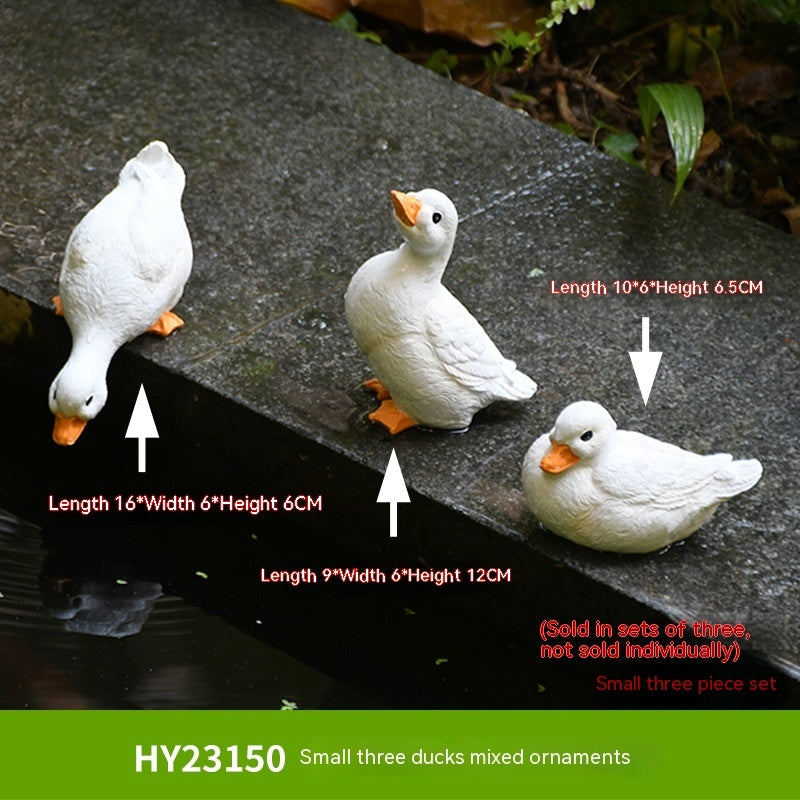 Duck Sculptures for Garden