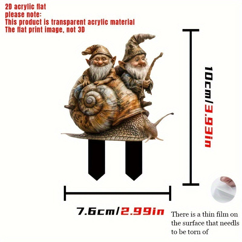 "Days of Fairy" - Acrylic Garden Stake Decoration