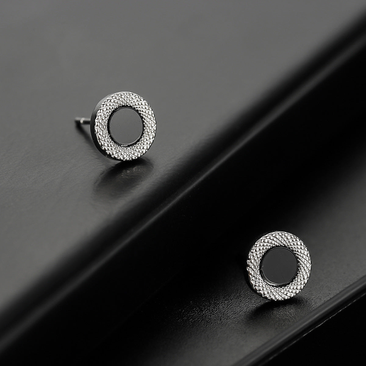 Silver-plated Stud Earrings
