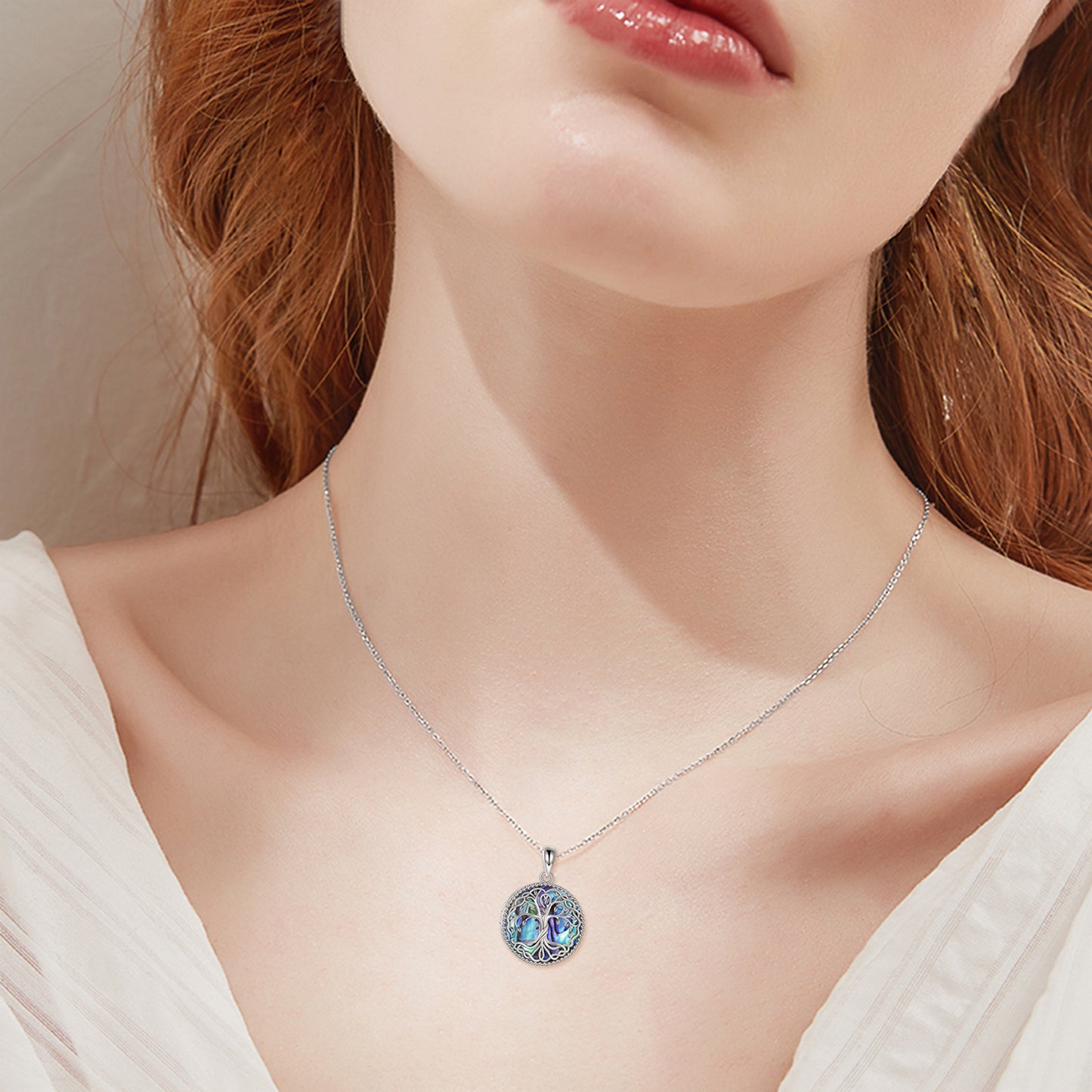 Tree of Life Locket Necklace Jewelry