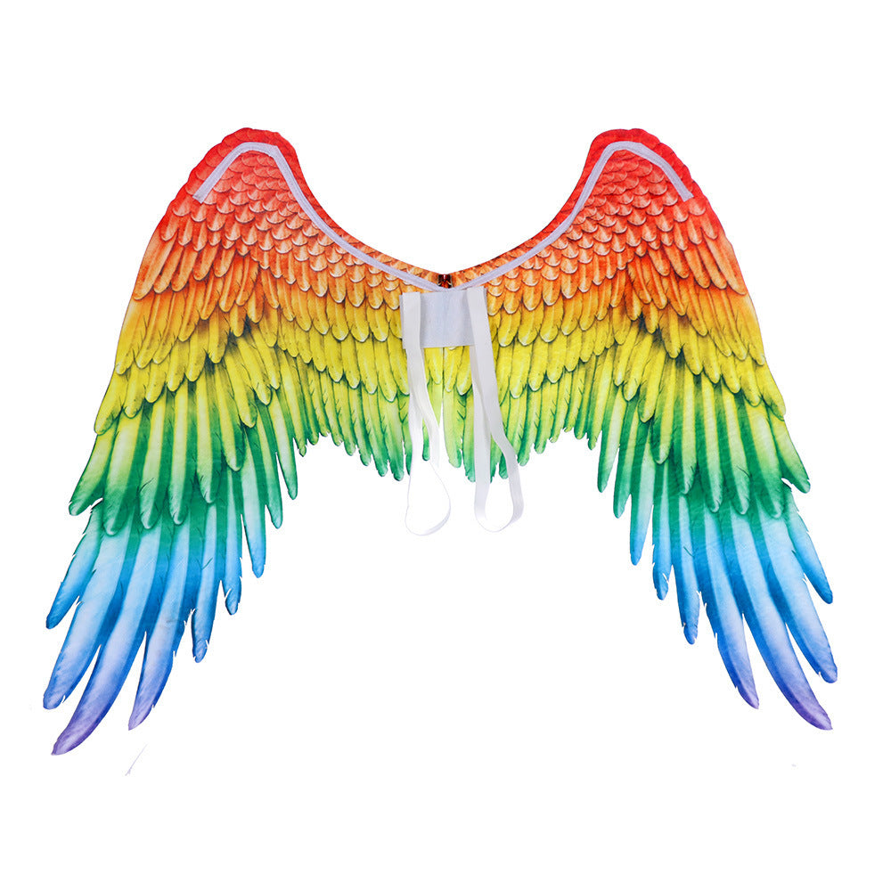 Rainbow Angel Wings