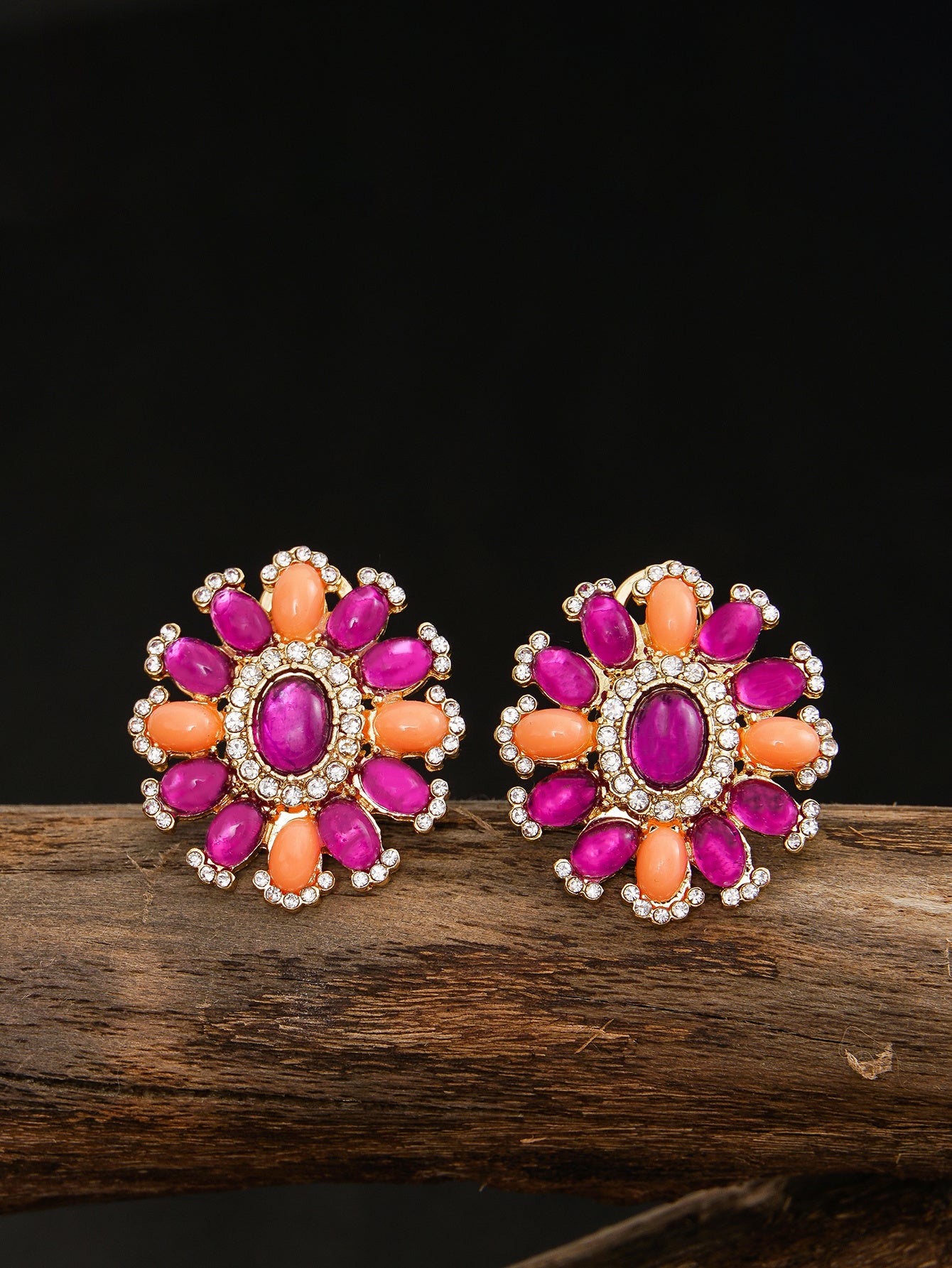 "Super Fairy" - Colored Gemstone Earrings