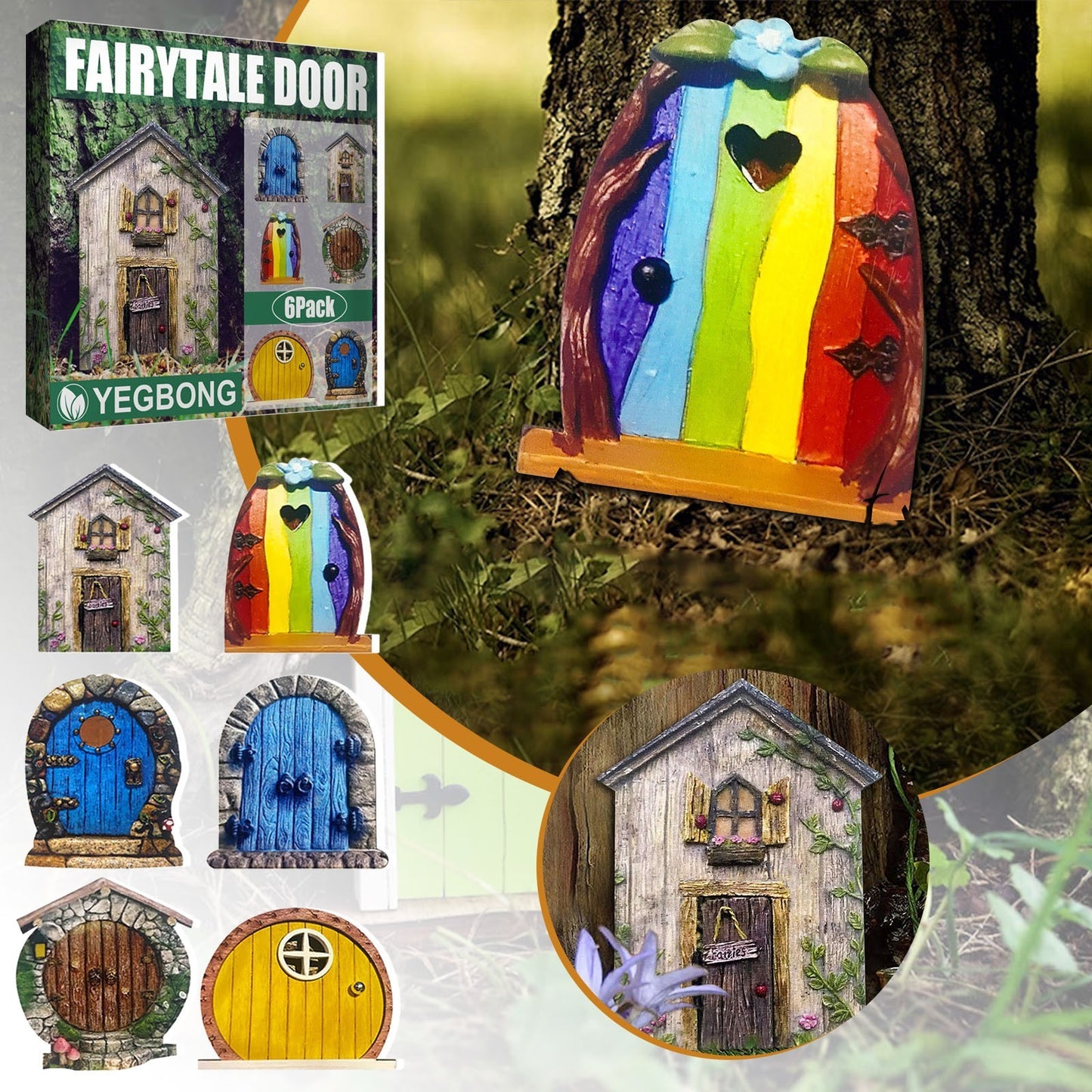 "The Fairy Gates" - Tree Ornaments