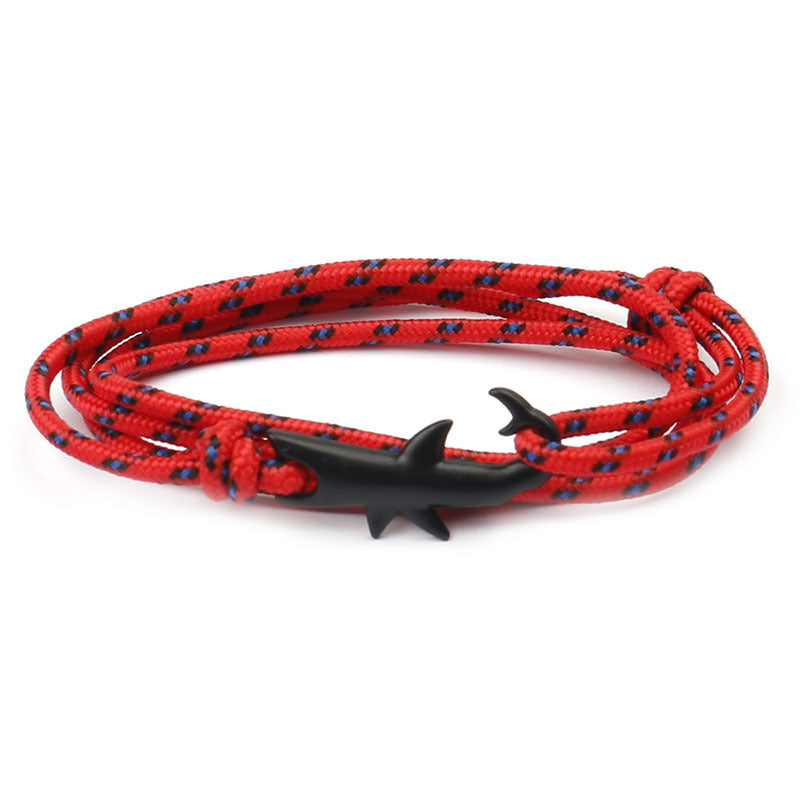 Domineering Shark Rope Bracelet