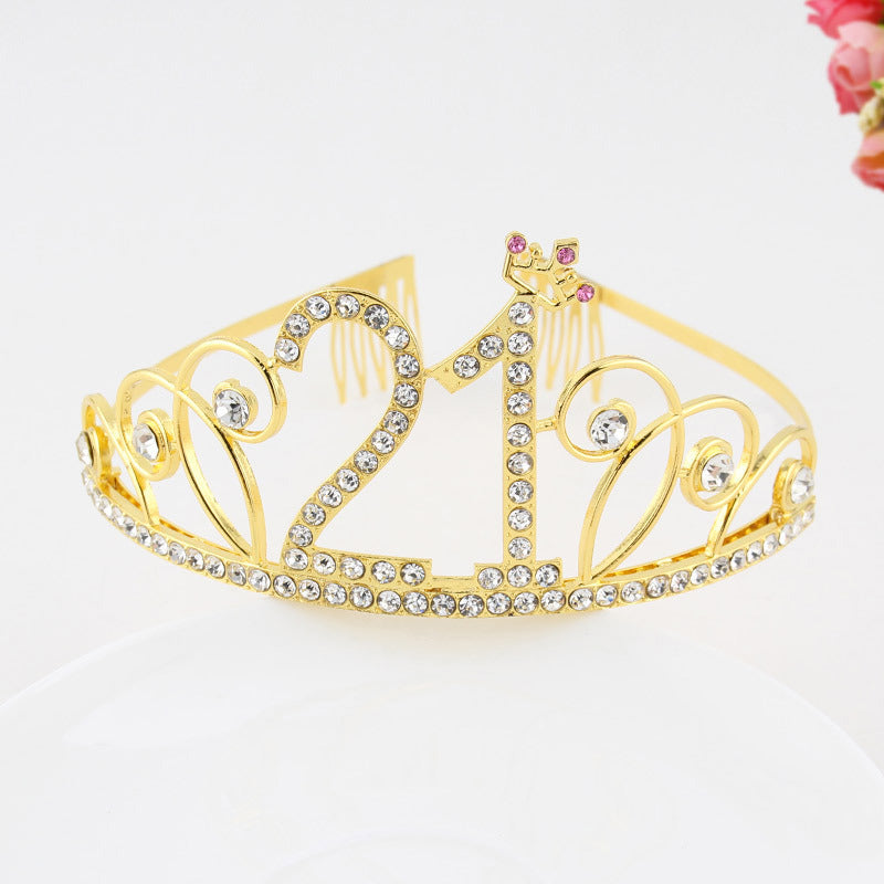 Diamond Birthday Hair Tiara