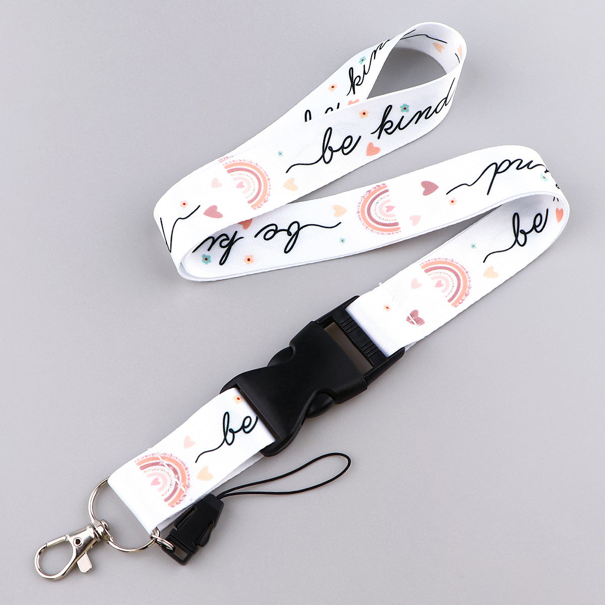 Happy Rainbow Lanyard