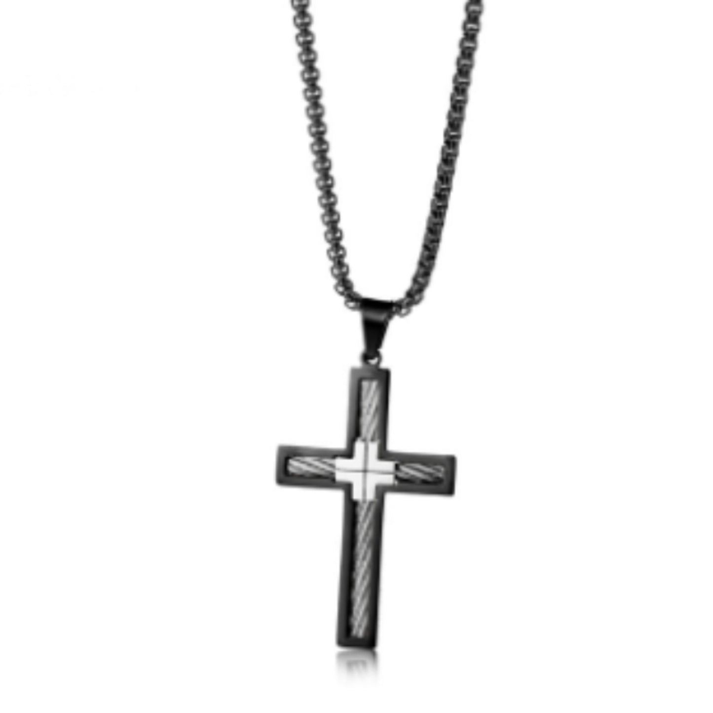 Stainless Steel Cross Necklace