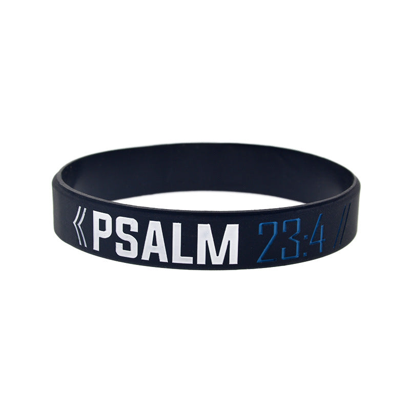 Inspirational Bible Silicone Bracelets